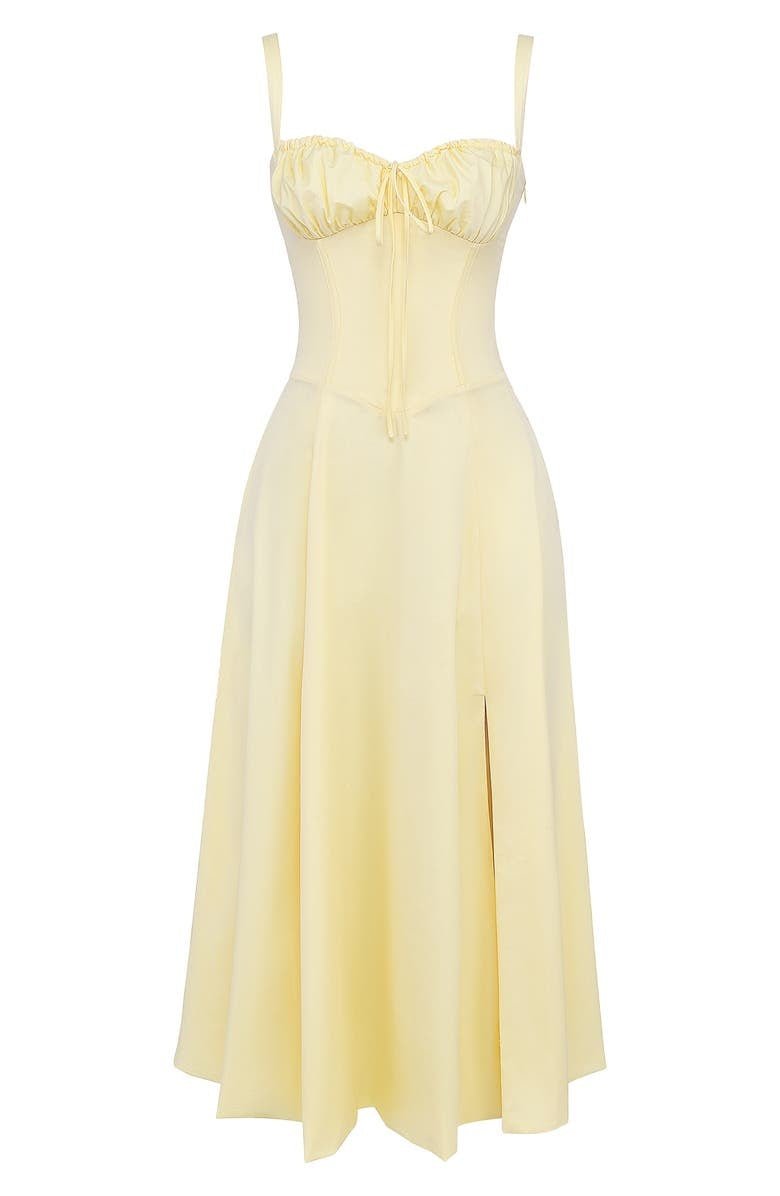 Harrington™ | Elegant Corset-Style Midi Dress