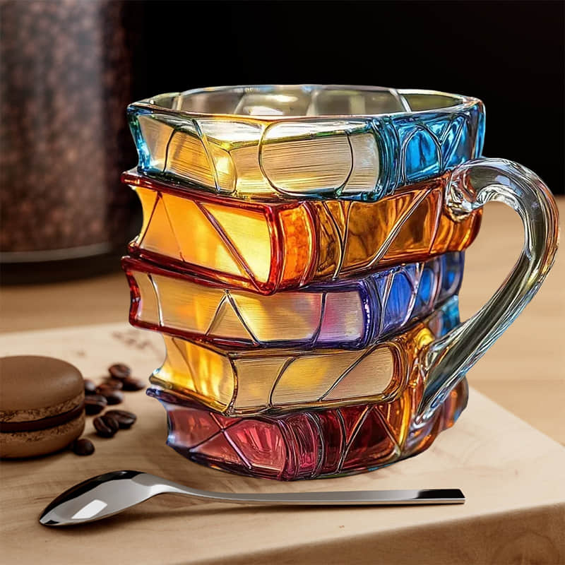 Hawthorne™ | Handcrafted 3D Book Lover’s Mug – Unique Design