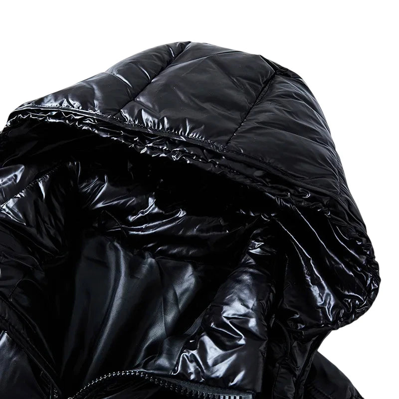 Men’s Waterproof Hooded Winter Puffer Jacket