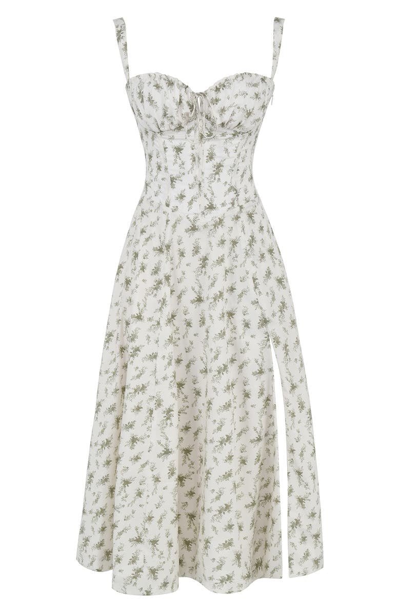Harrington™ | Elegant Corset-Style Midi Dress