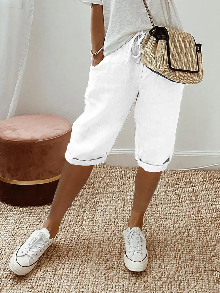Kendall™ | Women's Cotton-Linen Shorts