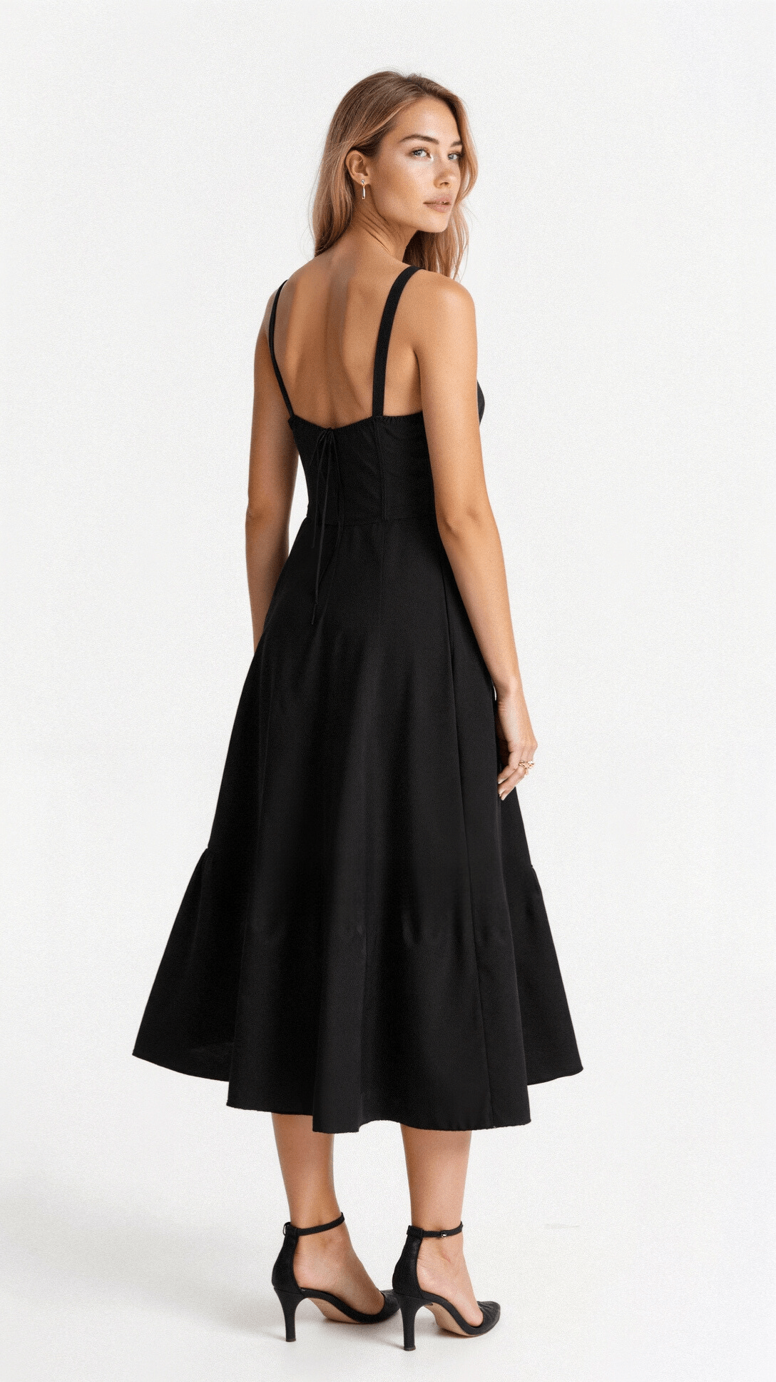 Harrington™ | Elegant Corset-Style Midi Dress