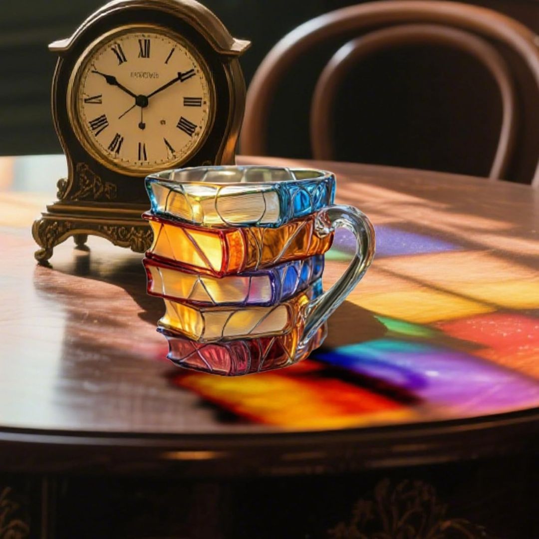 Hawthorne™ | Handcrafted 3D Book Lover’s Mug – Unique Design