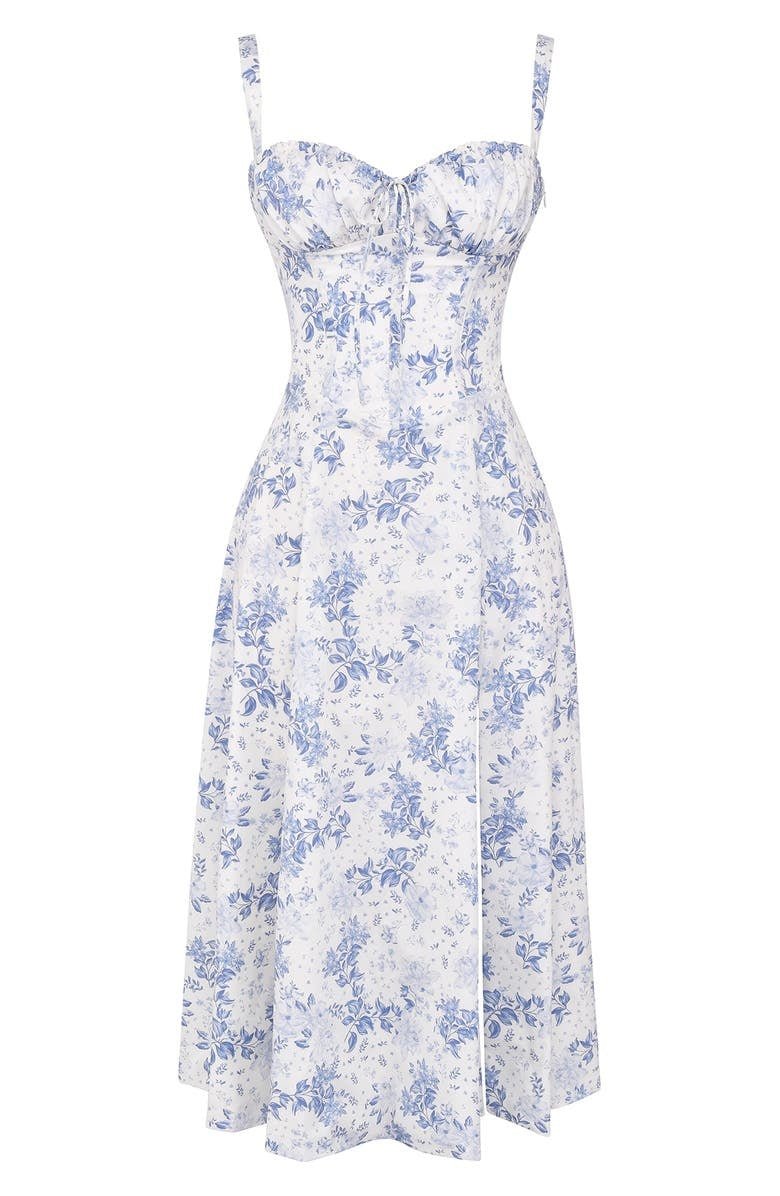 Harrington™ | Elegant Corset-Style Midi Dress