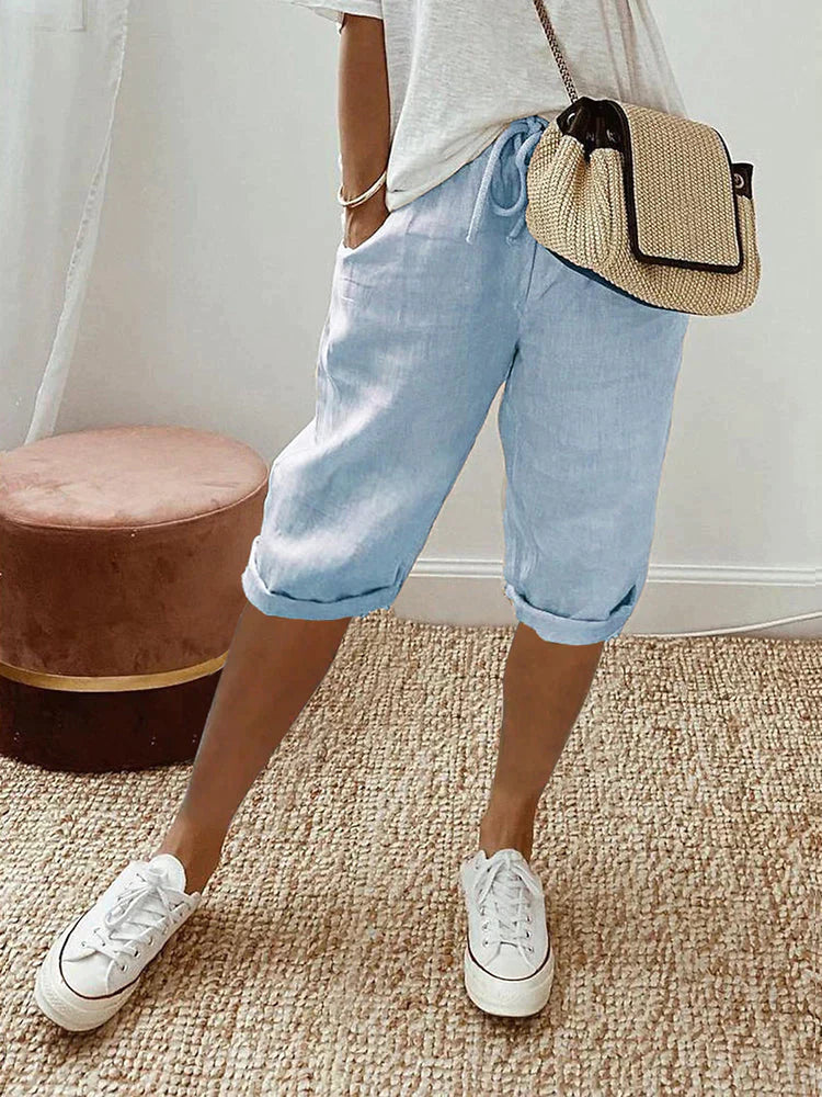 Kendall™ | Women's Cotton-Linen Shorts