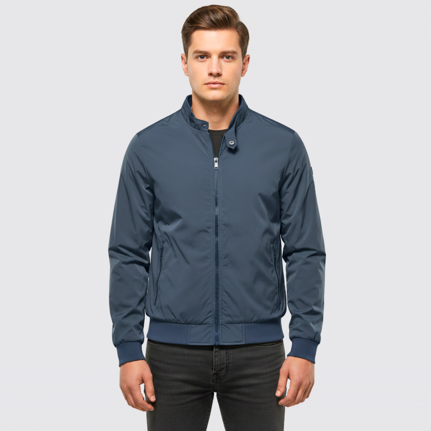 Men's Lightweight Bomber Windbreaker Jacket