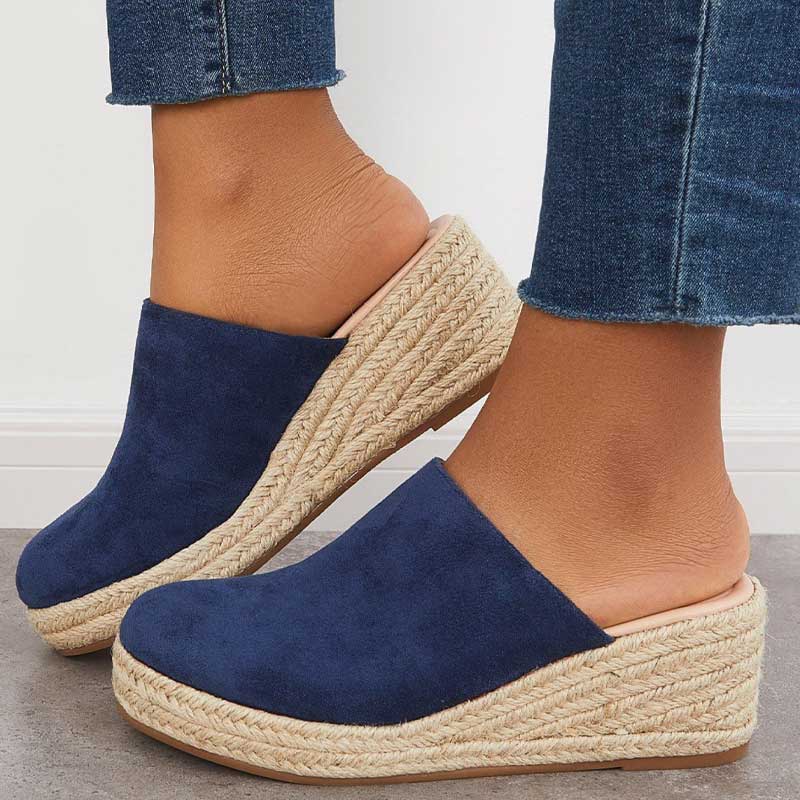 Blackwood™ | Stylish Espadrille Slippers with Elegant Heels