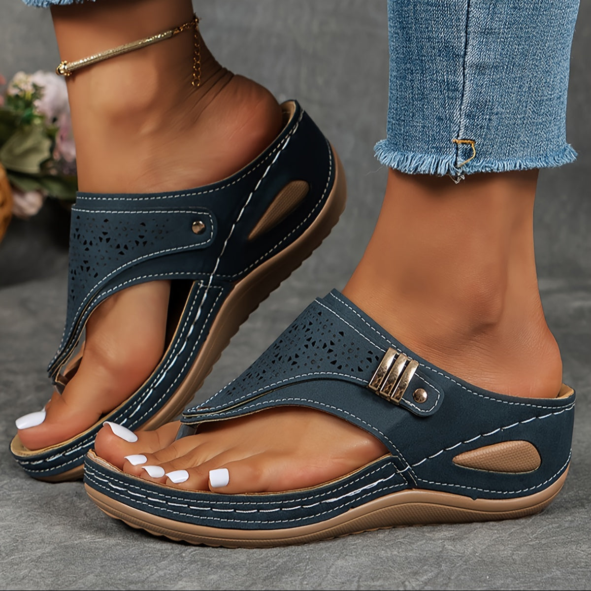 Chadwick™ | Leather Everyday Orthopaedic Sandals
