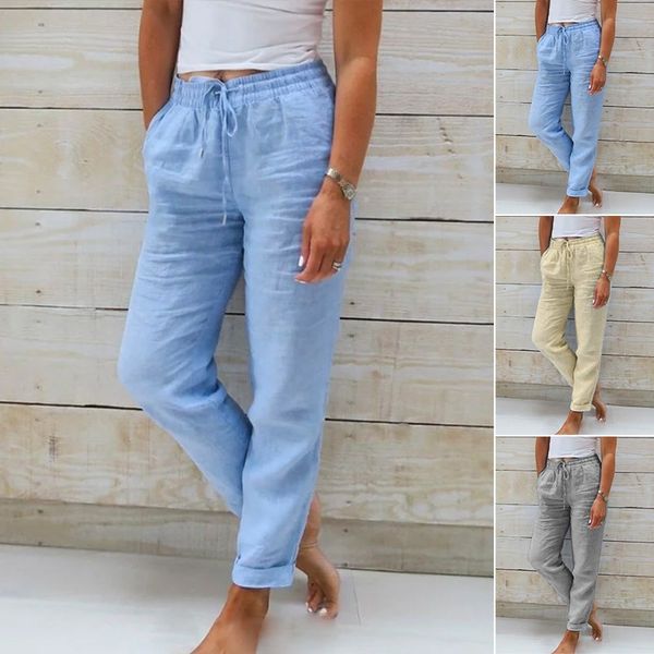 Ellison™ | Casual Linen Drawstring Trousers