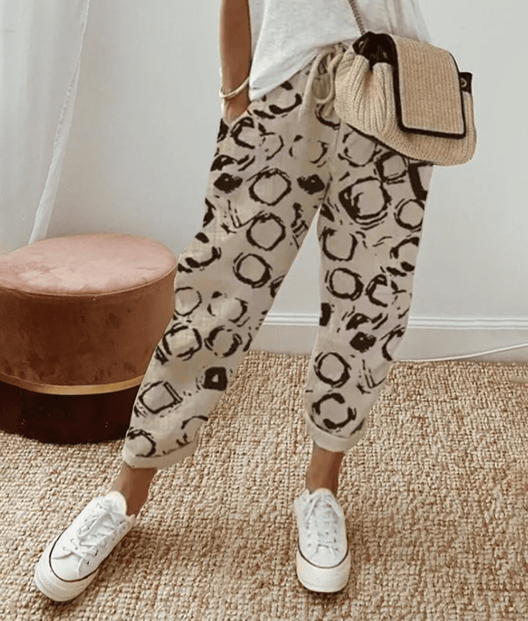 Whitaker™ | Elegant Cotton-Linen Trousers