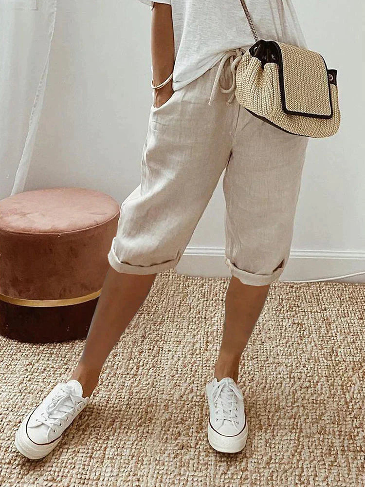 Kendall™ | Women's Cotton-Linen Shorts