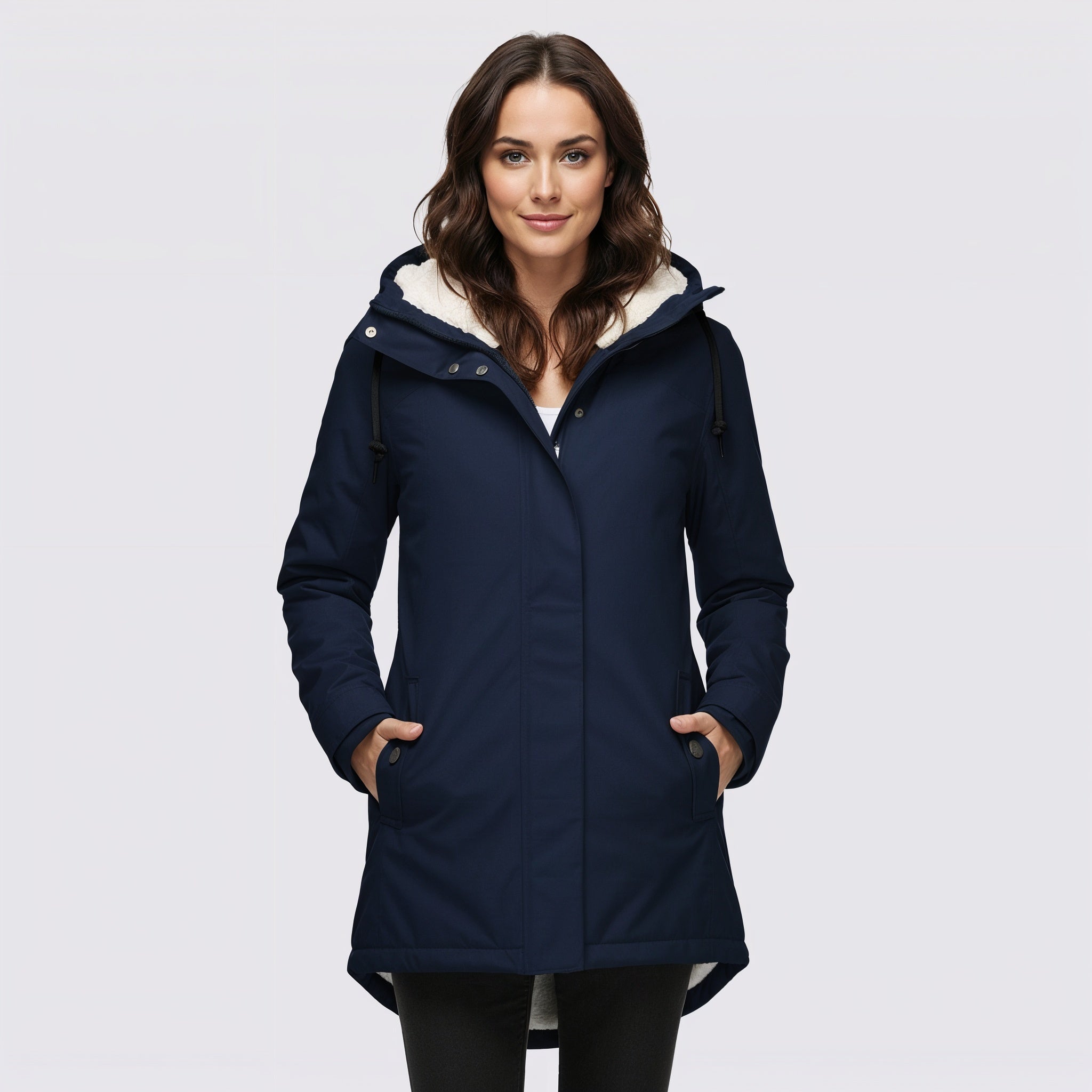Women's Warm Waterproof Hooded Winter Coat Parka